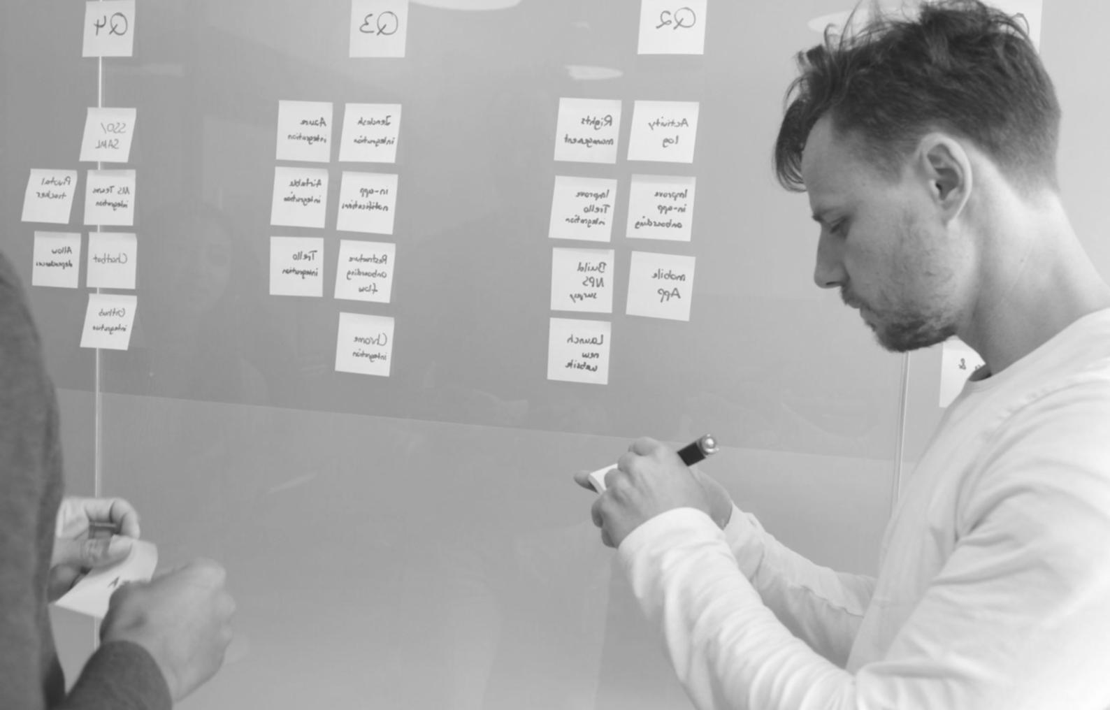 Real estate office environment